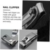 BIUDECO 2pcs Rotating Nail Clippers Kit Ultra Sharp Toenail Fingernail