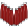 VEGOND 17oz Stainless Steel Water Bottles Bulk, Reusable Metal Sports