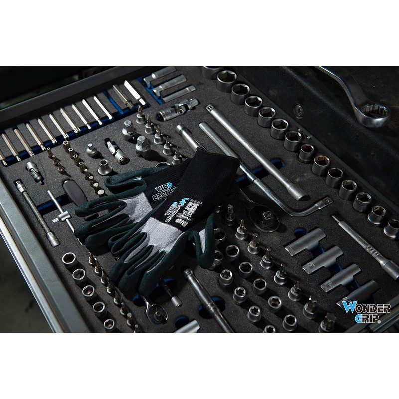 Wonder Grip WG-555 Duo - Work Gloves with Nylon Material
