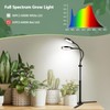 YEOLEH Grow Light for Indoor Desk Plants, 4.7’’ LED Dual