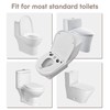 Foldable toilet seat for children