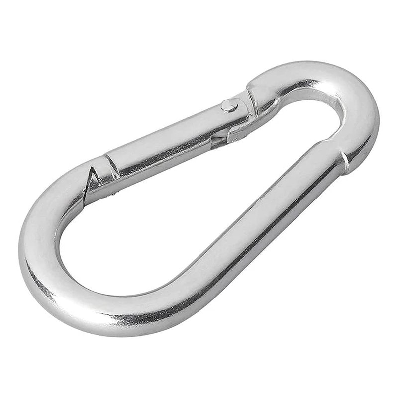 Carabiner Hooks Steel Carabiner with Snap Hooks Pack of 20