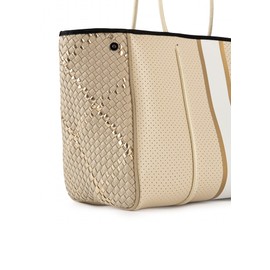 Haute Shore - Greyson Dune Neoprene Tote Bag w/Zipper Wristlet