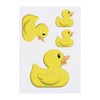 4 x 'Rubber Duck' Temporary Tattoos - Water Resistant, Skin-Safe,