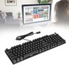 Mechanical Keyboard Wired Gaming Support Backlight Green Axis Keyboard with