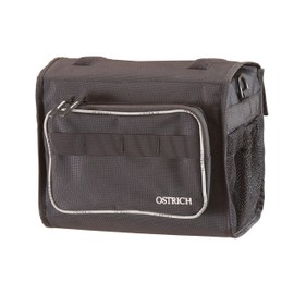 OSTRICH F-301K Front Bag, Black, 2.8 gal (7.8 L), 9.4 x 7.9 x 5.9 inches (240 x 200 x 150 mm)