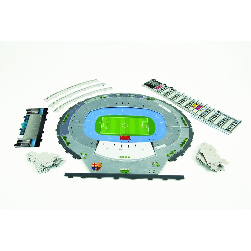 Nanostad Estadio Camp NOU, FCB Barcelona Rompecabezas 3D
