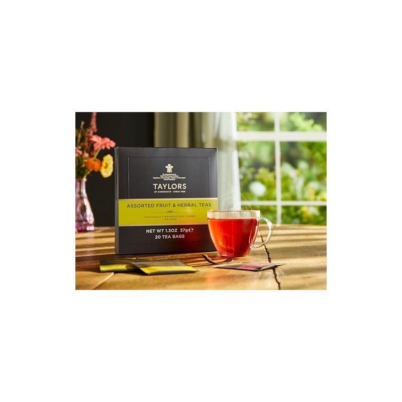 Taylors of Harrogate Assorted Fruit & Herbal Teas, 20 Count