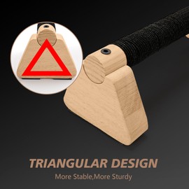 Rolitwils Parallettes Bars - Wooden Calisthenics Equipment for Handstand Training, Push Up Bars & Calisthenics Bar - Handstand Blocks and Pushup Handles for Men