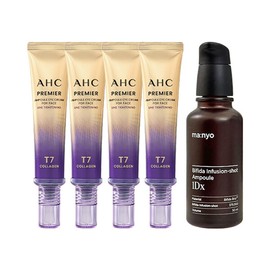 AHC Eye Cream Season 13 40ml x4 + Manyo Factory Infusion Shot Ampoule 1Dx 50ml / AHC 아이크림 시즌13 40ml x4 + 마녀공장 인퓨젼샷 앰플 1Dx 50ml