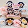 AXLUCE-Stuffed Animal Clothes-Plush-Clothes-10cm-Doll (Rabbit (Light Pink))