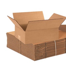 AVIDITI Shipping Boxes 12"L x 9"W x 4"H, 25-Pack | Small to Medium Corrugated Cardboard Box for Shoes, Moving, Mailing, Packing and Storage 12x9x4