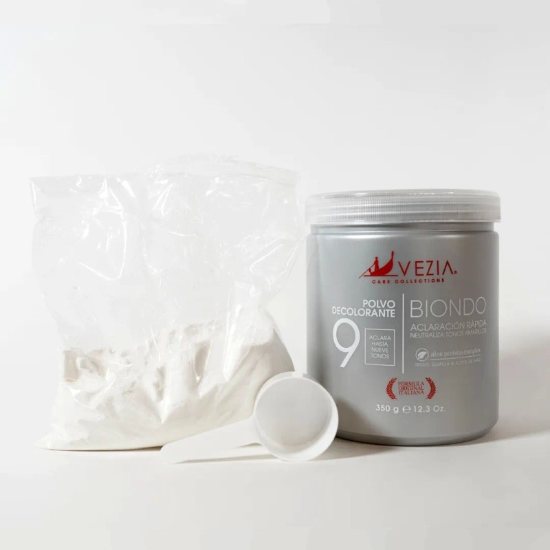 Kit De 3 Piezas - Polvo Decolorante Biondo Vezia® 350gr