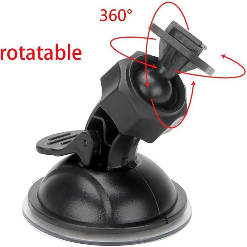 2 pcs Dashcam Suction Cup Mount for Car, Universal Windshield