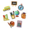 Gythara 28 pcs 14 Styles School Theme Acrylic Charms Clock