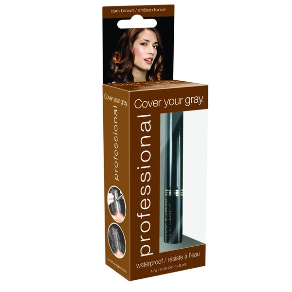 Cover Your Gray for Women Professional Touch Up Stick, Dark Brown, 1.7 Ounce (OV-39284)