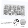BIUDECO 80pcs Fishing Rod Guide Rings Rod Tips Repair Kit