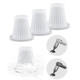 Saker HEPA Filter 4-Piece Set for Saker Handheld Car Vacuum Cleaner Cordless,4 Replaceable HEPA Filters Accessories for SW-102 Mini Handheld Vacuum