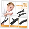 Mikinona 2sets Hair Styling Essential Black Hair Clips Salon Clips