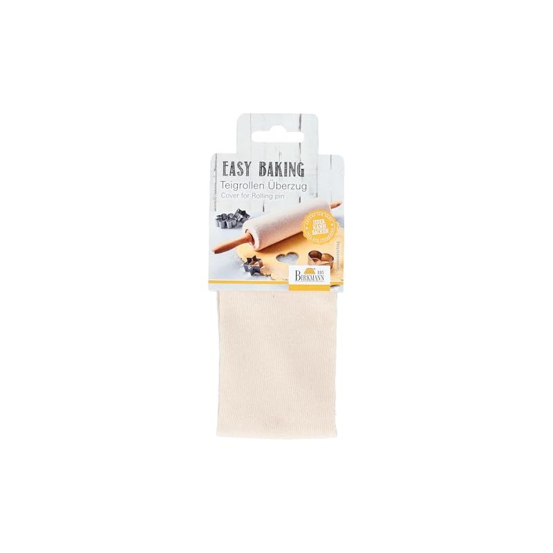 Birkmann Easy Baking Rolling Pin Cover, Cotton, Washable at 30