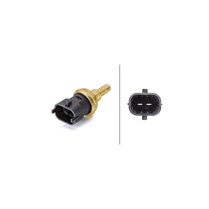HELLA 6PT 009 107-811 Sensor, coolant temperature - 2-pin connector