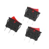 Tiardey 3Pcs AC 30A 250V/125V 3 Pin ON/Off Waterproof Boat