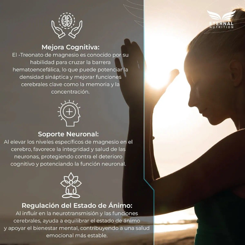 Mag L Threonate L Treonato De Magnesio Liposomal Premium Sabor
