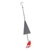 Wind Bell Hanging Decoration Iron Rust Proof Geometric Bird Bell