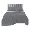 R&Z Plain Luxuary Polycotton Flat Sheets Single, Double, King, S