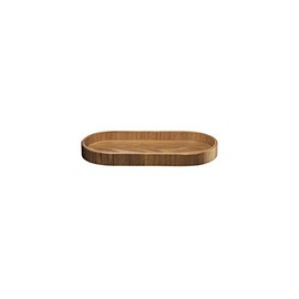 ASA Wood 53697970 Oval Willow Tray 23 cm x 11 cm x 2 cm Natural