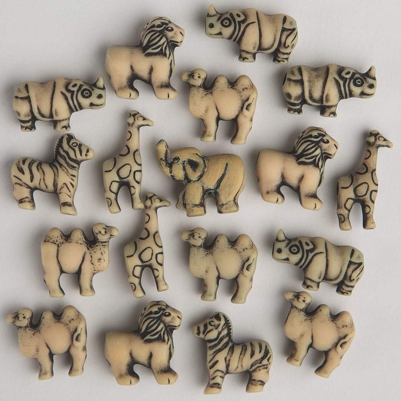 Jungle Animal Bead Assortment