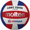 Molten luz Touch Voleibol, Rojo/Blanco/Azul, Medida Oficial