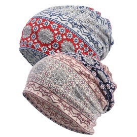 Qunson Women's Baggy Slouchy Beanie Chemo Hat Cap