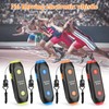 Electronic Whistle Handheld Electric Whistle with Lanyard SOS Light Flashlight