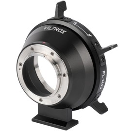 PL-M43 Mount Lens Adapter PL to M4/3 Mount Converter Adapter with Rotary Lock Compatible with PL Lens to M43 Series Mount Cameras Panasonic GH5,G1,GH1,GH4/Olympus EP1,EP2,EM1,EM