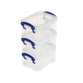 Really Useful Box 0.3 Litres Pack of 3 Assorted
