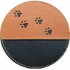 Bowling Towel Leather Cloth Chammmy Replaceable Oil Removal (Orange/Red)