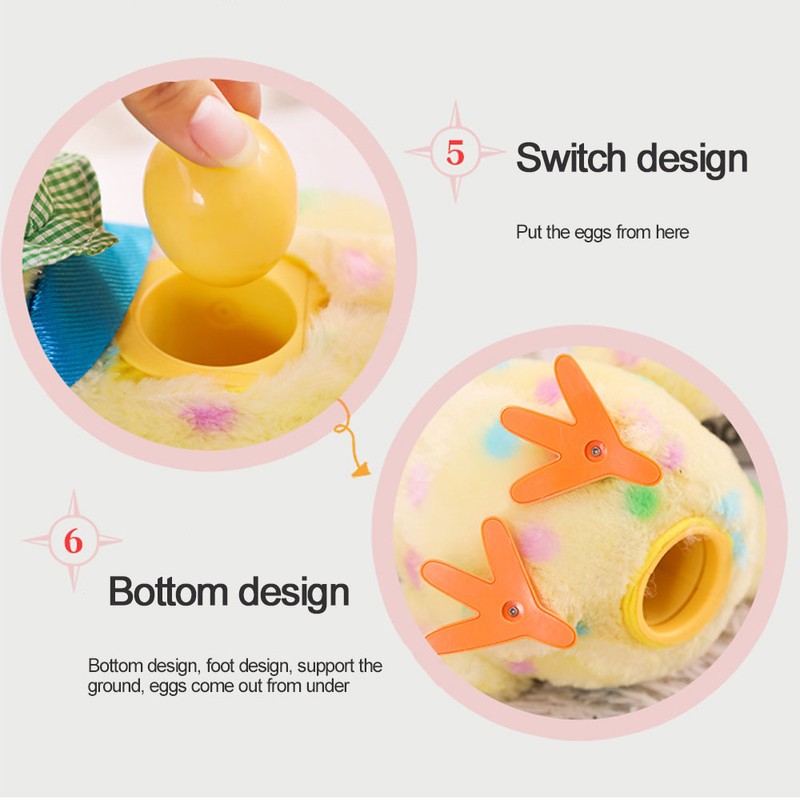 Stuffed Animal Laying Hens Will Lay Eggs Hens Funny Electric