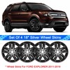 WEISIGAO Wheel Skins Compatible with Ford Explorer 2011-2019 18 inch