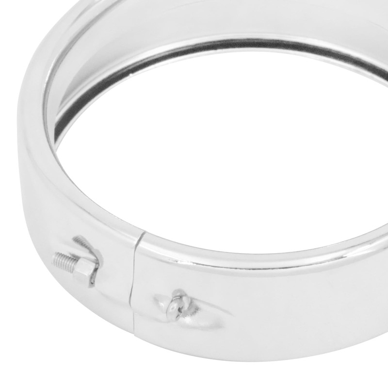 motosikleta 4.5 inch Fog Light Trim Rings Visor Style Auxiliary