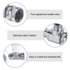 DONGKER Fish Tank CO2 Needle Check Valve,Stainless Steel Microdosing Valve