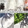 NDTEZUGT 6mm Wide Flat Shoelaces for On Cloud Sneaker, Trainers