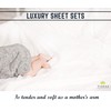 500-Thread-Count Organic Cotton Bed Sheets-Set - 500TC Queen Size Gray