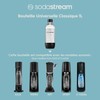 SodaStream Reusable Bottles - 2 x 1L Dishwasher-Safe Plastic Bottles,