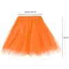 JOPHY & CO. 716 Adult Tulle Tutu, Orange 40 cm
