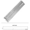 SENQI Bicycle Stainless Steel Spokes 80mm-297mm with Copper Cap 36pcs(282mm/Silver)