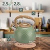 harriet Tea Kettle, Tea Pot for Stovetop, 2.5QT Whistling Kettle