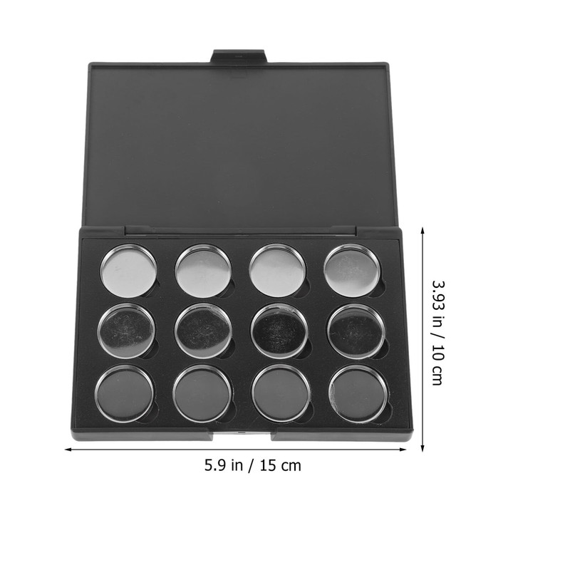 minkissy Cosmetics Palettes 1 Set Plastic Magnetic Tool Travel Eyeshadow