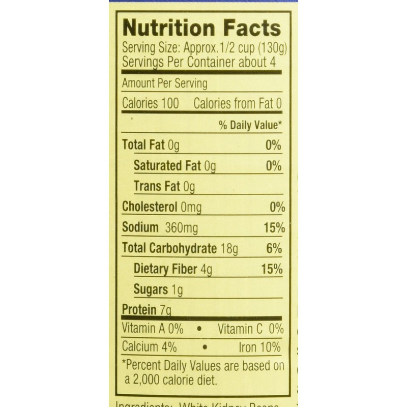 Cento White Kidney (Cannellini) Beans, 19 Ounce Cans (Pack of
