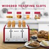 Geek Chef 4 Slice toaster, Best Rated Prime Retro Bagel
